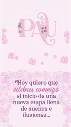 invitacion digital evento muestra pag web